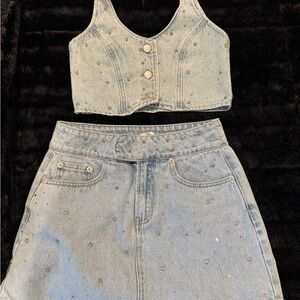 Meshki Light Blue Denim Jacket